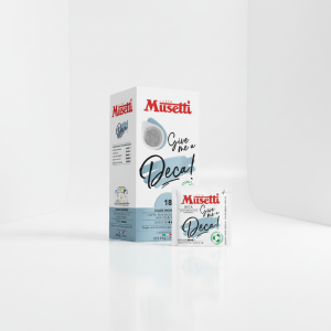 Musetti Decaffeinato Cialde 18szt. - kawa saszetki