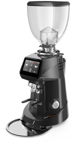 Fiorenzato F64 EVO Sense - czarny połysk, młynek do kawy z wbudowaną wagą