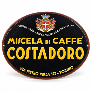 Costadoro Insegna Ovale  1szt. - szyld owalny 39x30