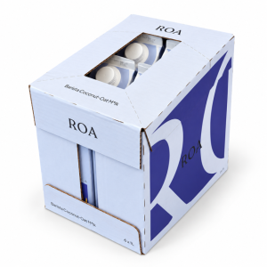 6x ROA Barista Coconut 1 l – kokosowo-owsiany napój Barista do kawy 